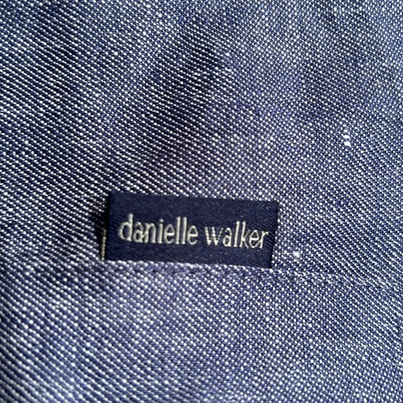 Danielle Walker 100% Linen Apron - Picture 4 of 5